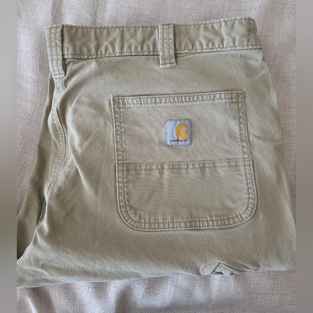 Carhartt Work Pants Carpenter Relaxed Fit 40x32 Carpenter Stitched